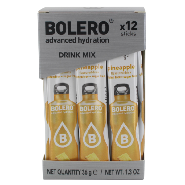 BOLERO Ανανάς - Χυμός Σε Σκόνη για 0,5LT (Κουτί των 12)  x 3gr