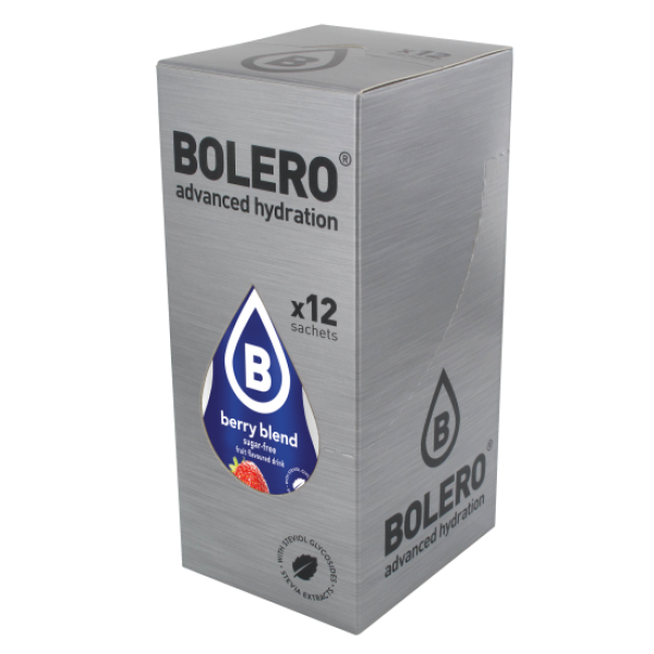 BOLERO Διάφορα Μούρα - Χυμός Σε Σκόνη για 1,5LT (Κουτί των 12)  9gr
