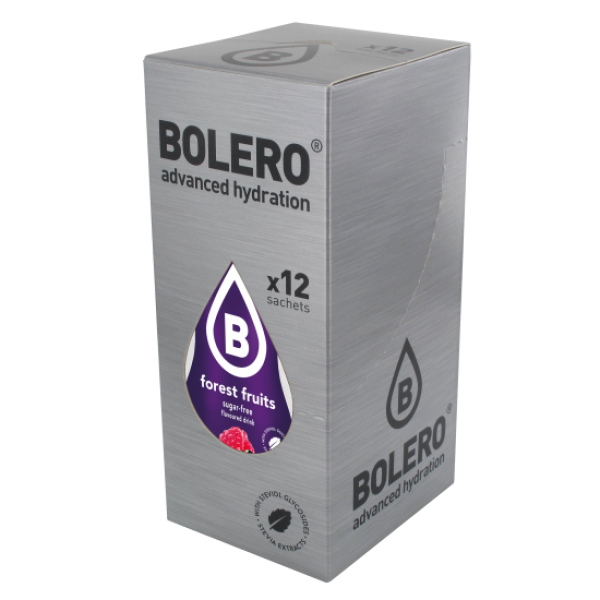 BOLERO Φρούτα του Δάσους -χυμός σε σκόνη για 1,5L (Κουτί των 12x9gr)