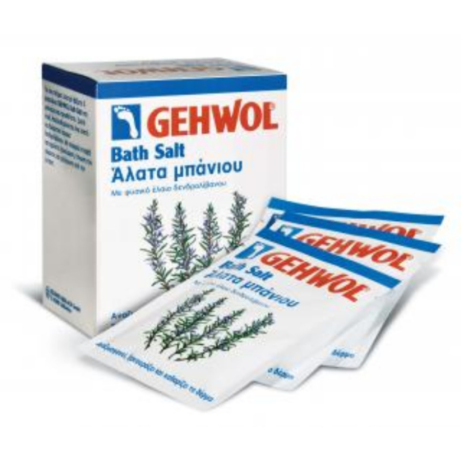 GEHWOL Bath Salt Αναζωογονητικά Άλατα Μπάνιου για Πόδια & Σώμα,10x25gr