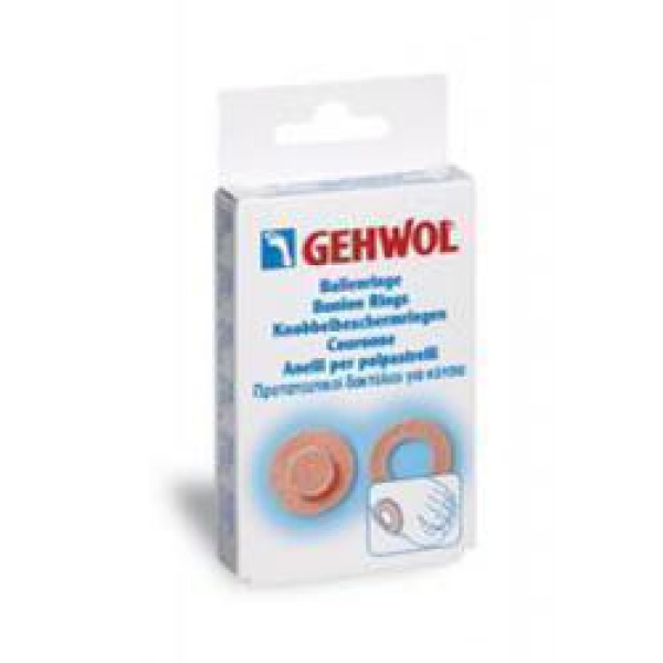 GEHWOL Bunion Ring Round Στρογγυλοί Προστατευτικοί Δακτύλιοι για τα Κότσια, 6τεμ