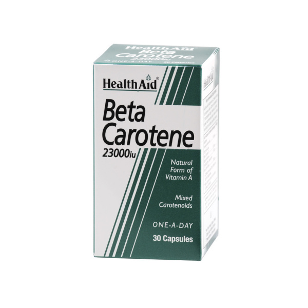 HEALTH AID Beta Carotene 23.000i.u, 30 caps