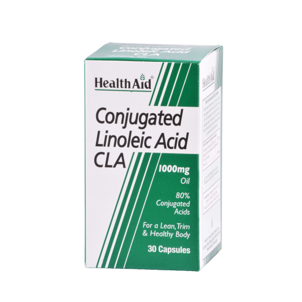 HEALTH AID Cla Conjugated Linoleic Acid 1000mg για Αδυνάτισμα, 30caps