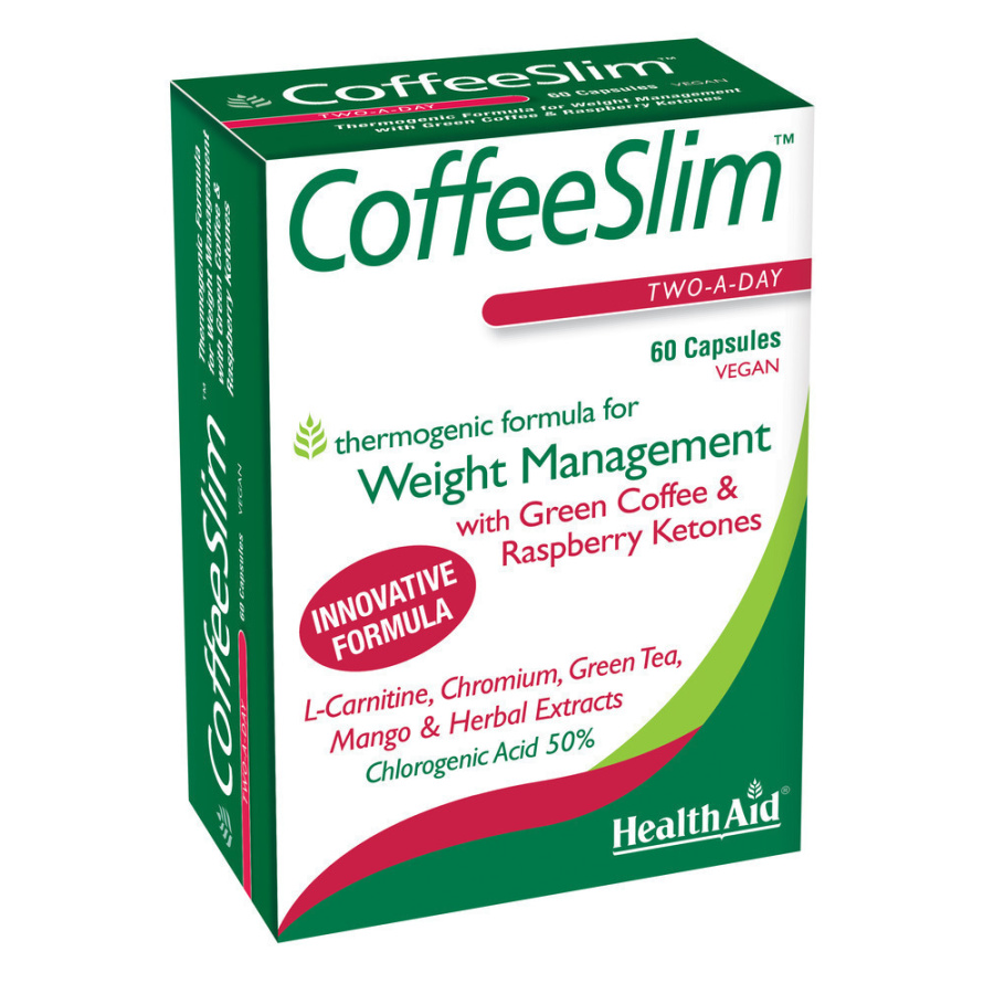 HEALTH AID Coffeeslim Συμπλήρωμα Διατροφής για Αδυνάτισμα, 60caps