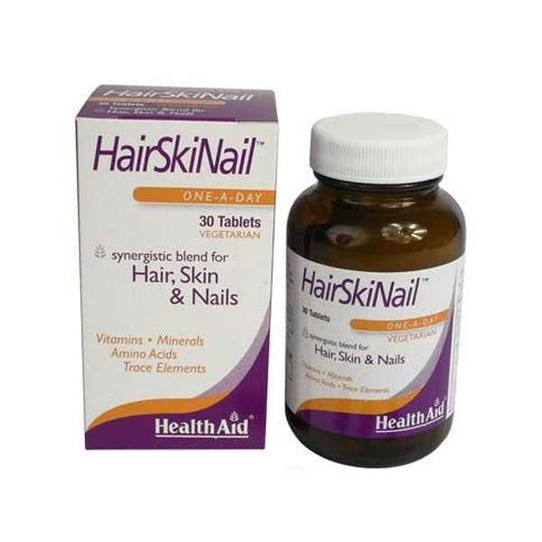 HEALTH AID Hair Skin & Nail, 30tabs