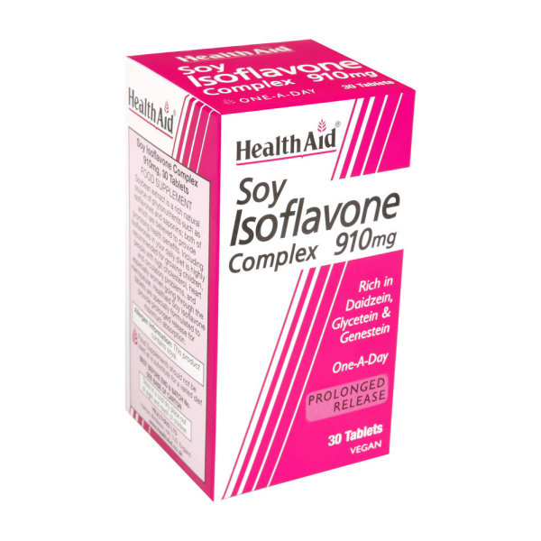 HEALTH AID Soy Isoflavones Complex 910 mg, 30 tabs