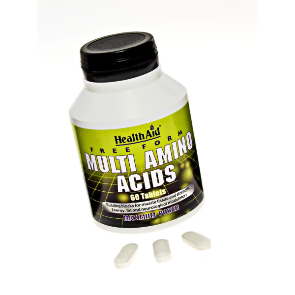 HEALTH AID Μulti Amino Acids Free Form, 60 tabs