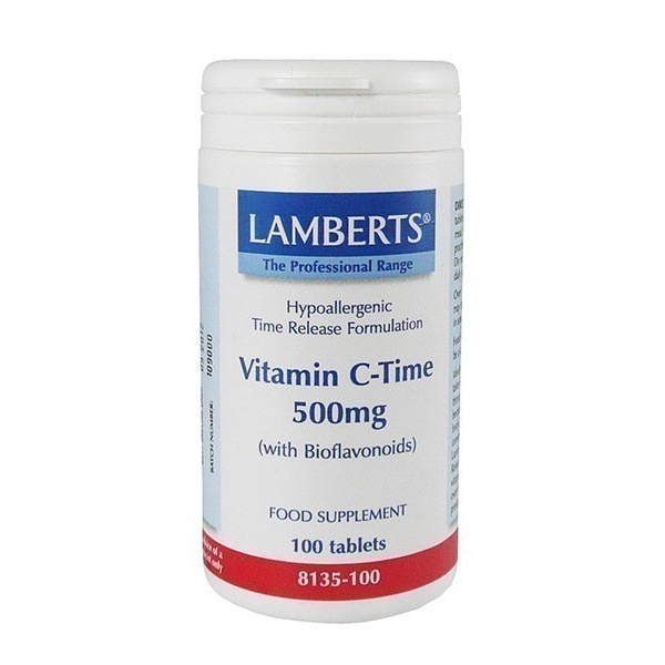LAMBERTS Vitamin C 500mg Time Release 100Tabs