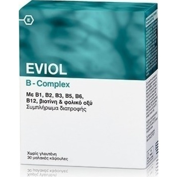EVIOL B-Complex 30 Μαλακές Κάψουλες