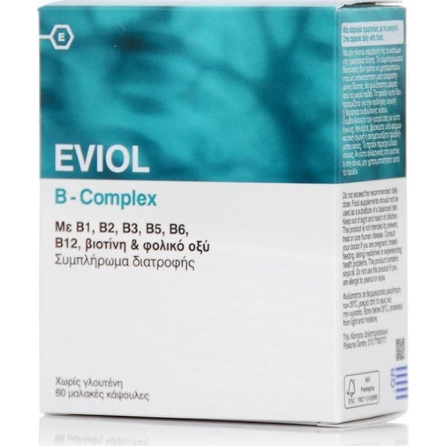 EVIOL B-Complex 60 Μαλακές Κάψουλες