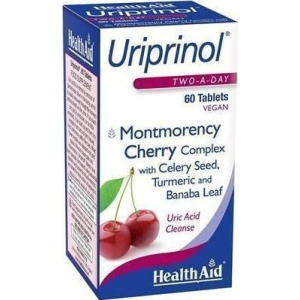 HEALTH AID Uriprinol Συμπλήρωμα Διατροφής για την Καλή Υγεία του Ουροποιητικού, 60 tabs