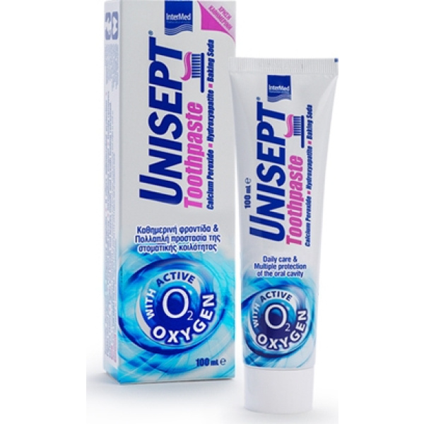 INTERMED Unisept Toothpaste Daily Use With Active Oxygen 100ml
