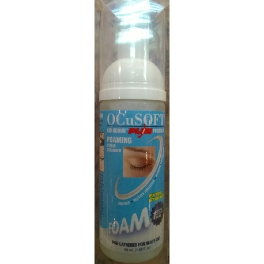 OCUSOFT Plus Formula Foam 50ml - Καθαριστικός Αφρός Βλεφάρων﻿
