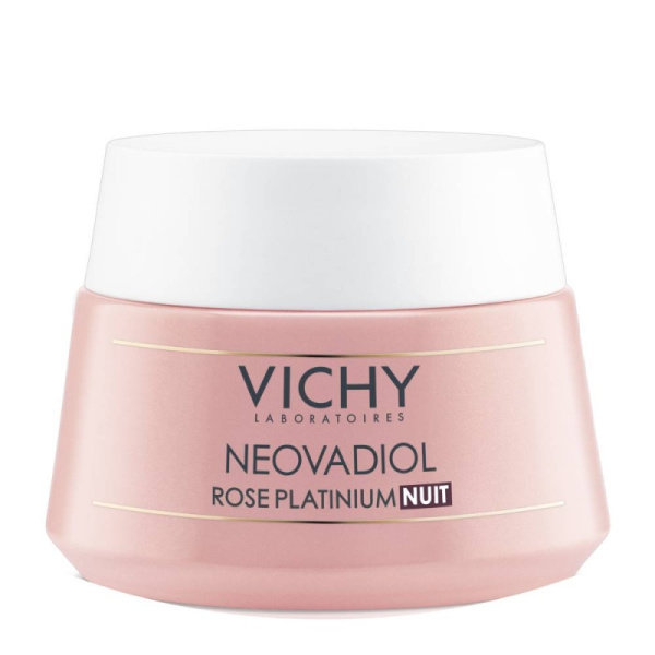 VICHY Neovadiol Rose Platinum Night Κρέμα Νύχτας από την Εμμηνόπαυση & Μετά, 50ml