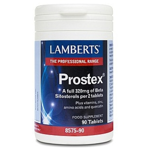 LAMBERTS Prostex 320mg Beta Sitosterols για την Καλή Υγεία του Προστάτη, 90tabs