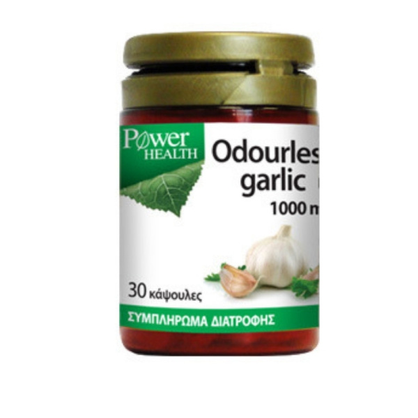 POWER HEALTH Odourless Garlic 1000mg 30caps