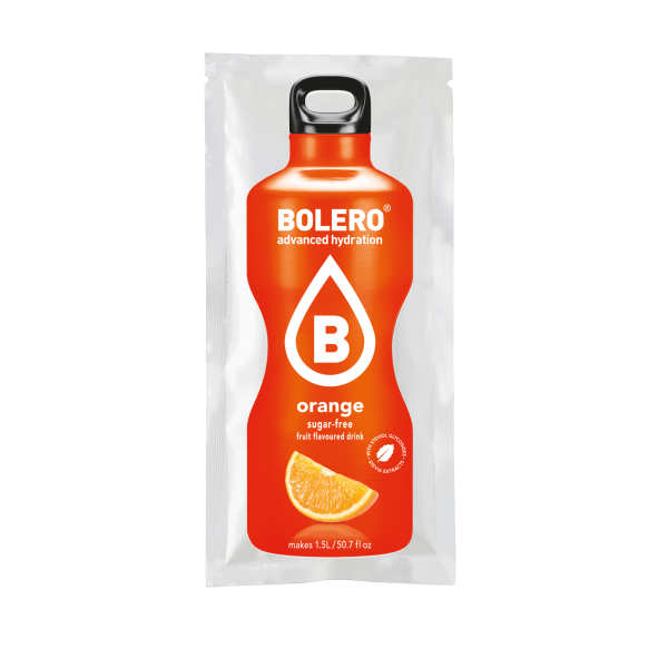 BOLERO Πορτοκάλι - Χυμός σε σκόνη για 1,5L (σακουλάκι 9γρ)