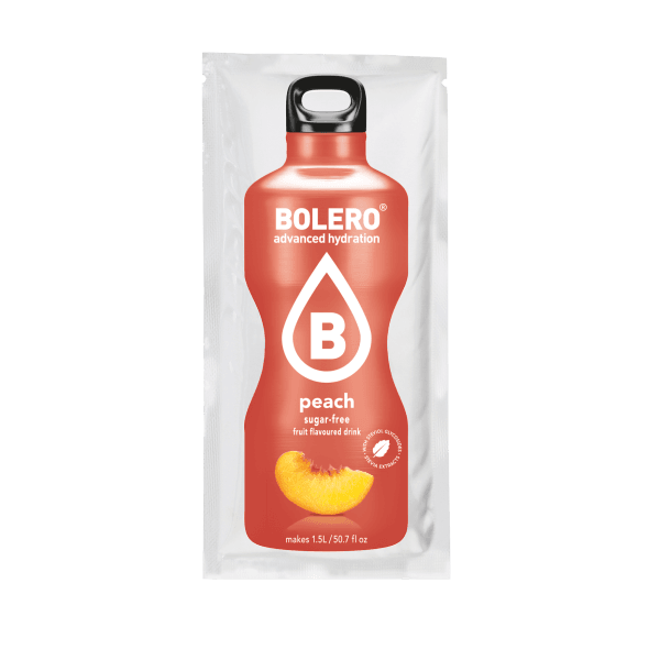 BOLERO Ροδάκινο - Χυμός σε σκόνη για 1,5L (σακουλάκι 9γρ)