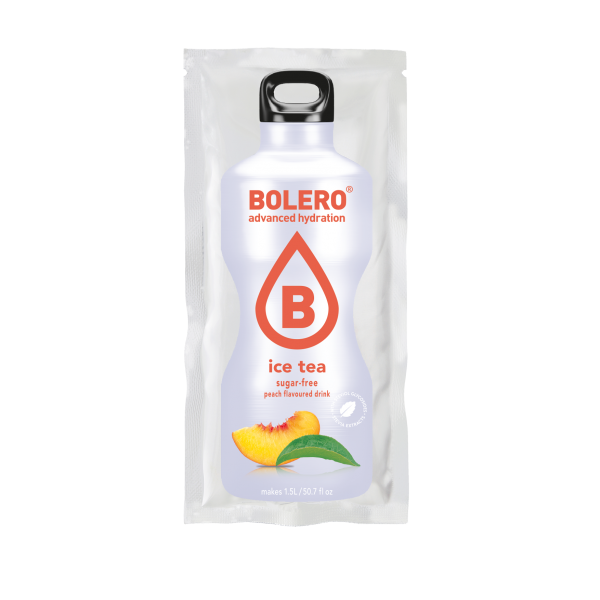 BOLERO Ice Tea Ροδάκινο - χυμός σε σκόνη για 1,5L (σακουλάκι 9γρ)