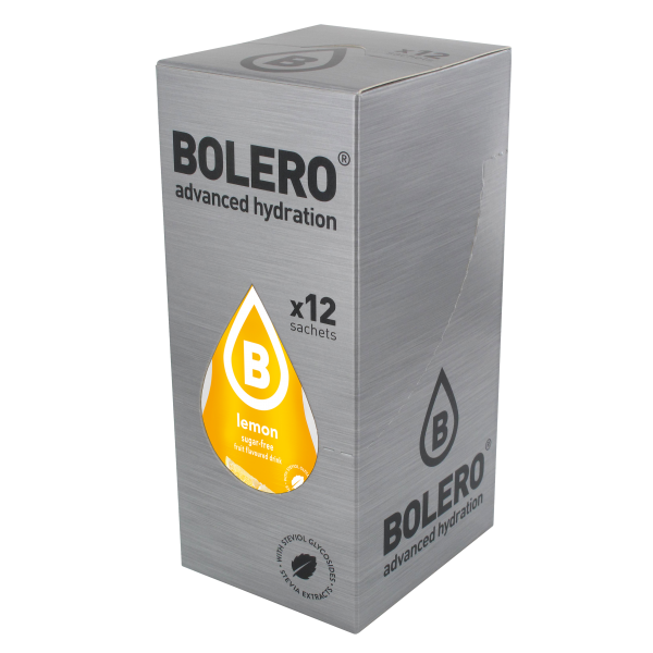 BOLERO Λεμόνι - χυμός σε σκόνη για 1,5L  (Κουτί των 12) 9gr