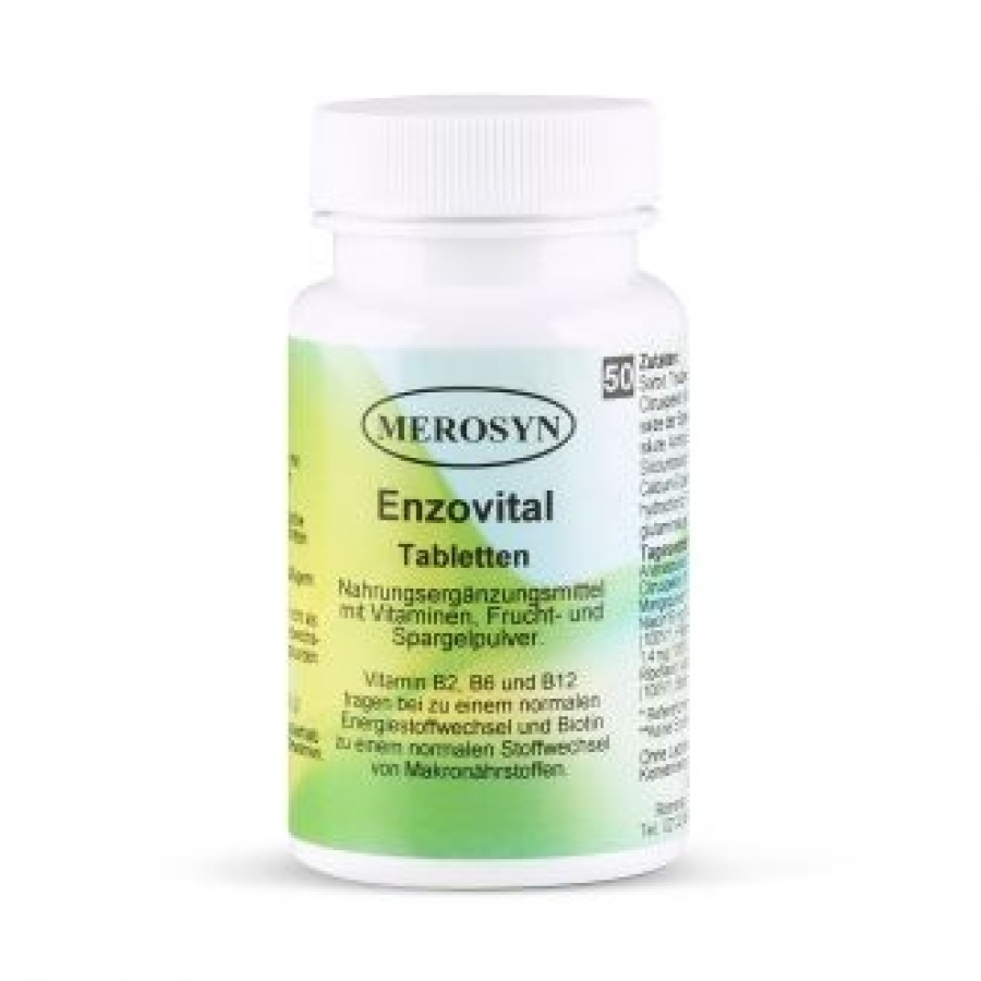 METAPHARM Merosyn Enzovital (Enzymvital) 50 tabs
