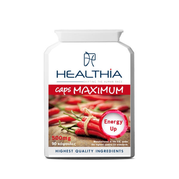 HEALTHIA Caps Maximum 500mg, 60caps