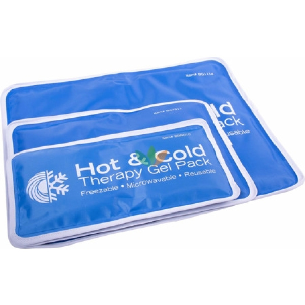 Real Care Hot & Cold Gel Επίδεσμοι Ψυχρού Και Θερμού Τύπου Για Τραυματισμούς 10cm X 10cm 1 Τεμάχιο