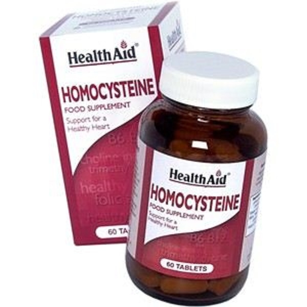 HEALTH AID Homocysteine Balance, Εξισορρόπηση Των Επιπέδων Ομοκυστεΐνης Στο Αίμα, 60tabs