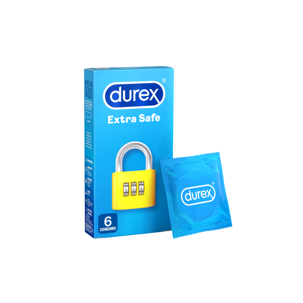 DUREX Extra Safe Προφυλακτικά 6τμχ