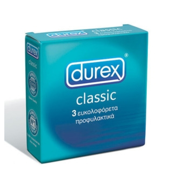 DUREX Classic Προφυλακτικά 3τμχ