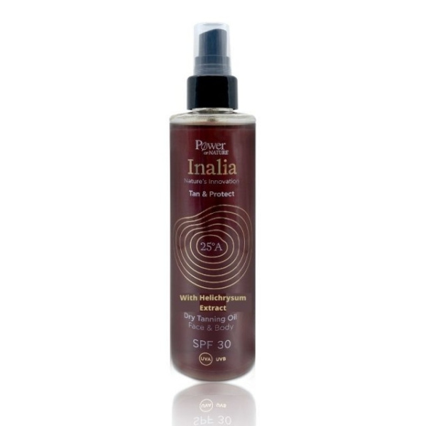 Power Health Inalia Dry Tanning Oil Face & Body Spf 30, 200ml