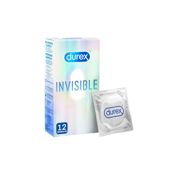 DUREX Invisible Προφυλακτικά 12τμχ