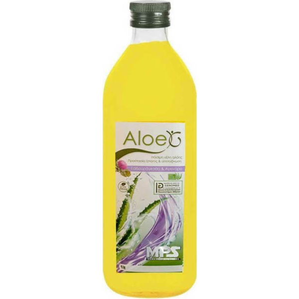 Genomed Aloe G Curcumin 100% Φυσικός Χυμός Κρητικής Αλόης με Γαϊδουράγκαθο & Αγκινάρα 1000ml