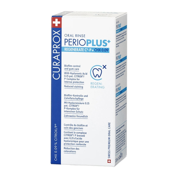 CURAPROX Perio Plus Regenerate CHX 0,09 Στοματικό Διάλυμα, 200ml