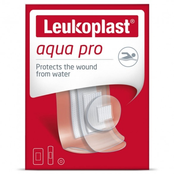 LEUKOPLAST Professional Aqua Pro 3 μεγέθη (24mm°) + (19mm X 72mm) + (38mm X 63mm) 20τεμ
