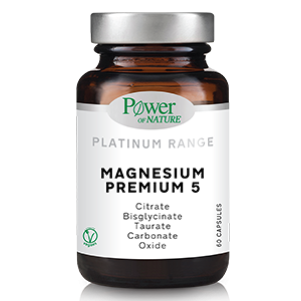 POWER OF NATURE Platinum Magnesium Premium 5, 60caps