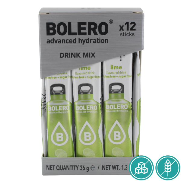 BOLERO Μοσχολέμονο - Χυμός σε σκόνη για 0,5L (Κουτί των 12x3gr)