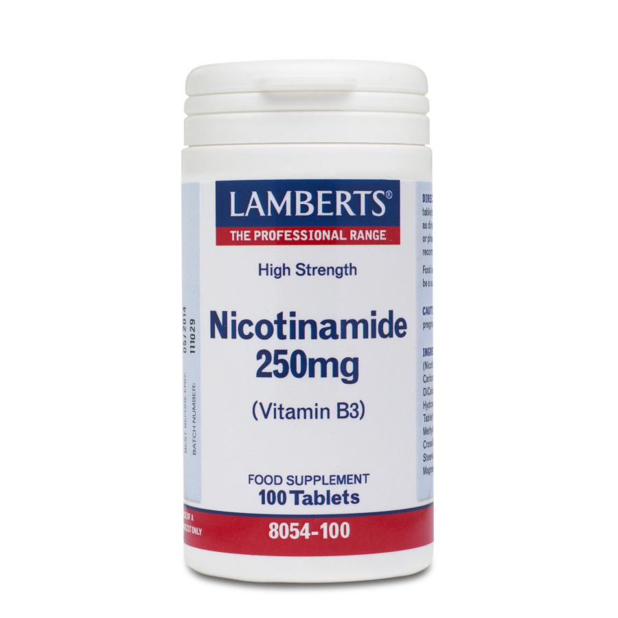LAMBERTS Nicotinamide 250mg 100tabs