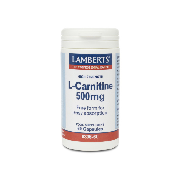 LAMBERTS L-Carnitine New Higher Strength 60Caps