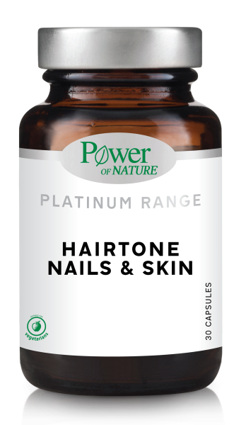 POWER OF NATURE Classics Platinum Hair Tone Nails & Skin 30caps
