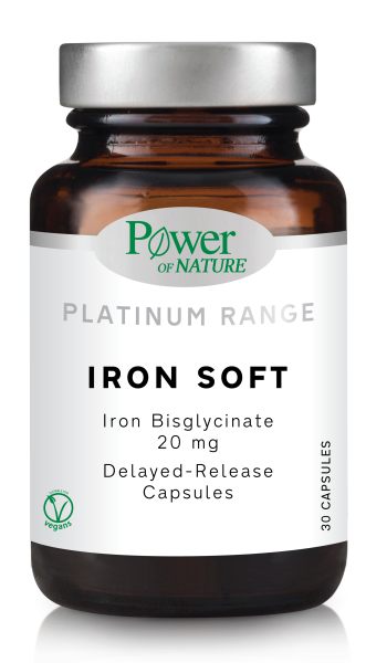 POWER OF NATURE Platinum Range Iron Soft 30caps