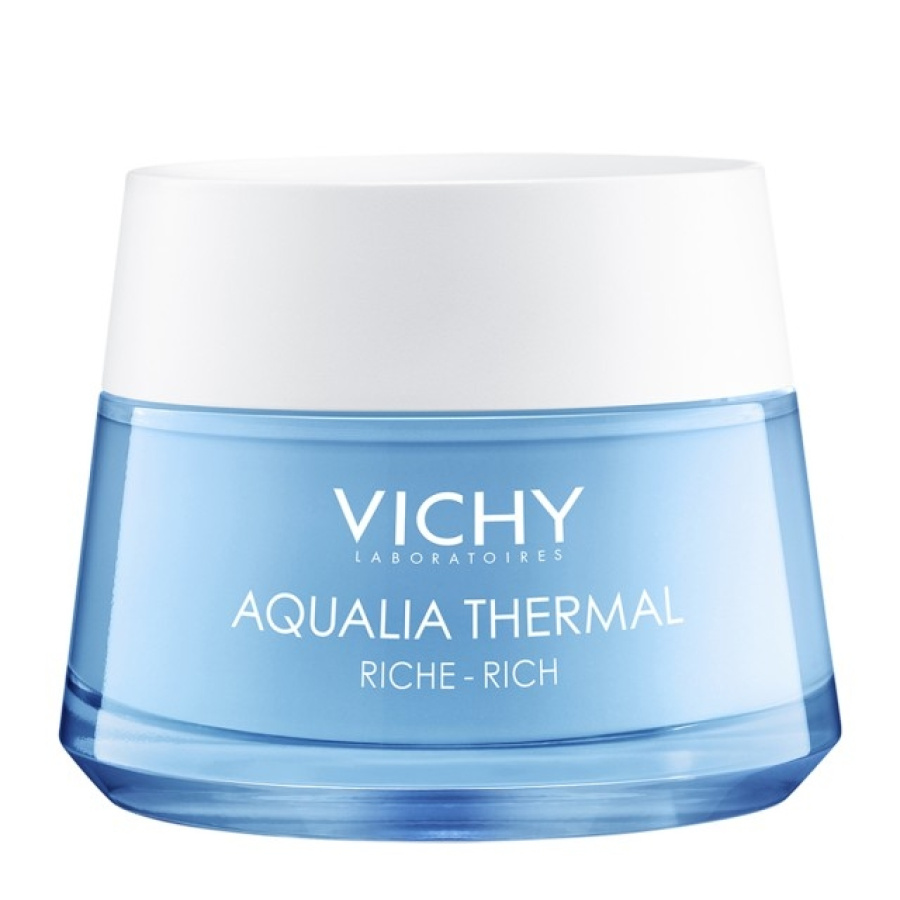 VICHY Aqualia Thermal Rich Rehydrating Cream Ενυδατική Κρέμα Ημέρας Πλούσιας Υφής για Ξηρή/ Πολύ Ξηρή Επιδερμίδα 50ml