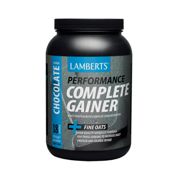 LAMBERTS Performance Complete Gainer Whey Protein Fine Oats Γεύση Σoκολάτα, 1816g