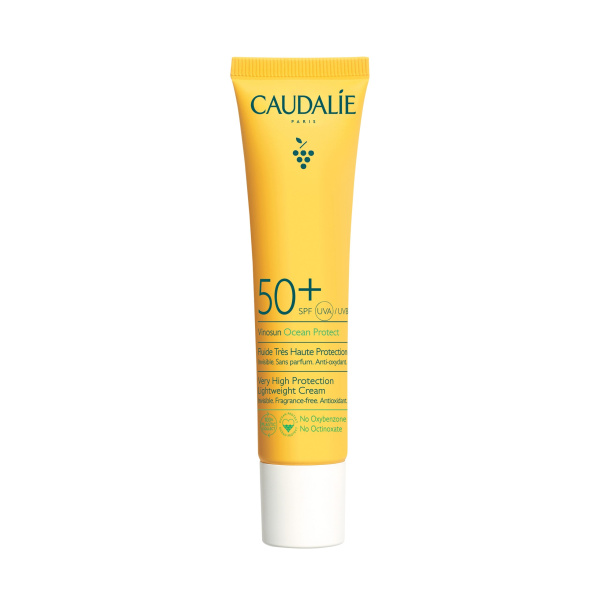 CAUDALIE Vinosun Ocean Protect, Very High Protection Lightweight Cream SPF50+, 40ml