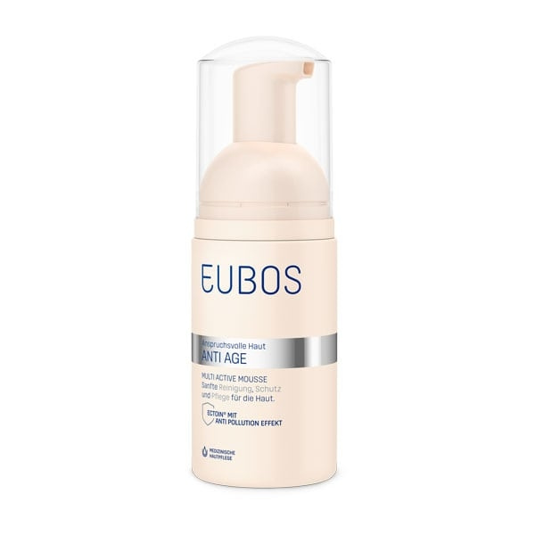 EUBOS Multi Active Mousse Mild Cleansing Foam Απαλός Αφρός Καθαρισμού Προσώπου, 100ml