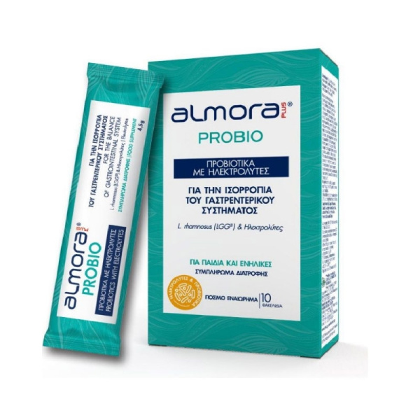 ALMORA Plus Probio, Προβιοτικά Με Ηλεκτρολύτες, 10sticks