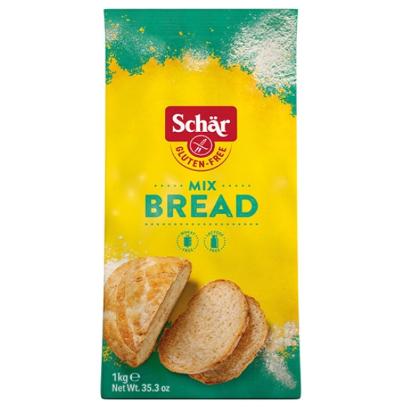 SCHAR Μείγμα Αλευριού για Ψωμί χωρίς Γλουτένη Mix B 1kg