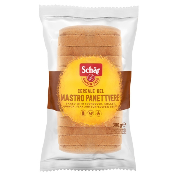 Dr SCHAR Ψωμί 'Cereale' σε φέτες χωρίς γλουτένη/σιτάρι/λακτόζη (300γρ)