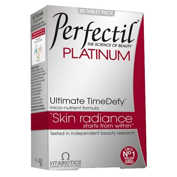 VITABIOTICS Perfectil Platinum Συμπλήρωμα Διατροφής για Μαλλιά - Νύχια - Δέρμα, 60tabs