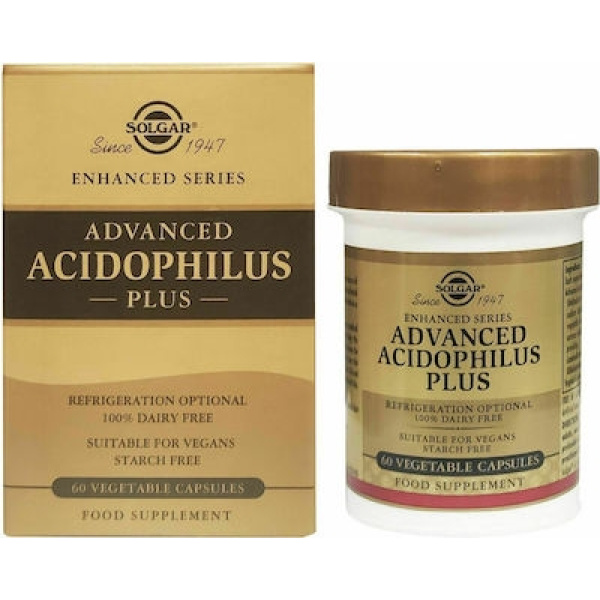 SOLGAR Advanced Acidophilus Plus 60 veg.caps